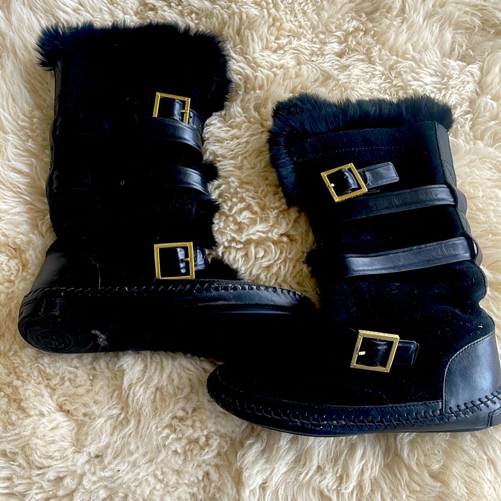 Tory Burch winter moccasins/boots